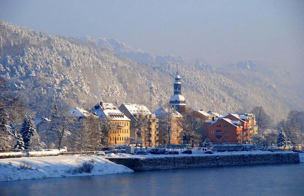 Klostrmanka - Děčín, Letná Apartamento Exterior foto